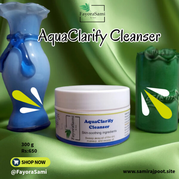 AquaClarify Cleanser by FayoraSami – Hydrating Daily Face Wash